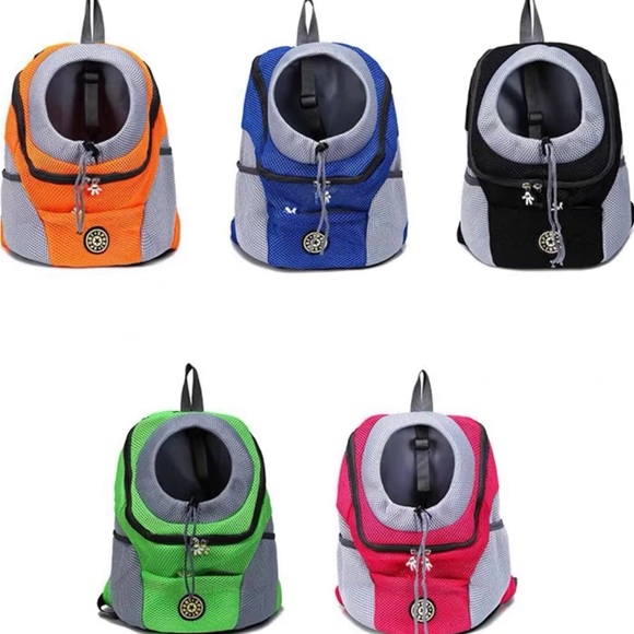 PET DOG BACKPACK CARRIER
BAG - SMALL. Color: Green. - Picture 3 of 3